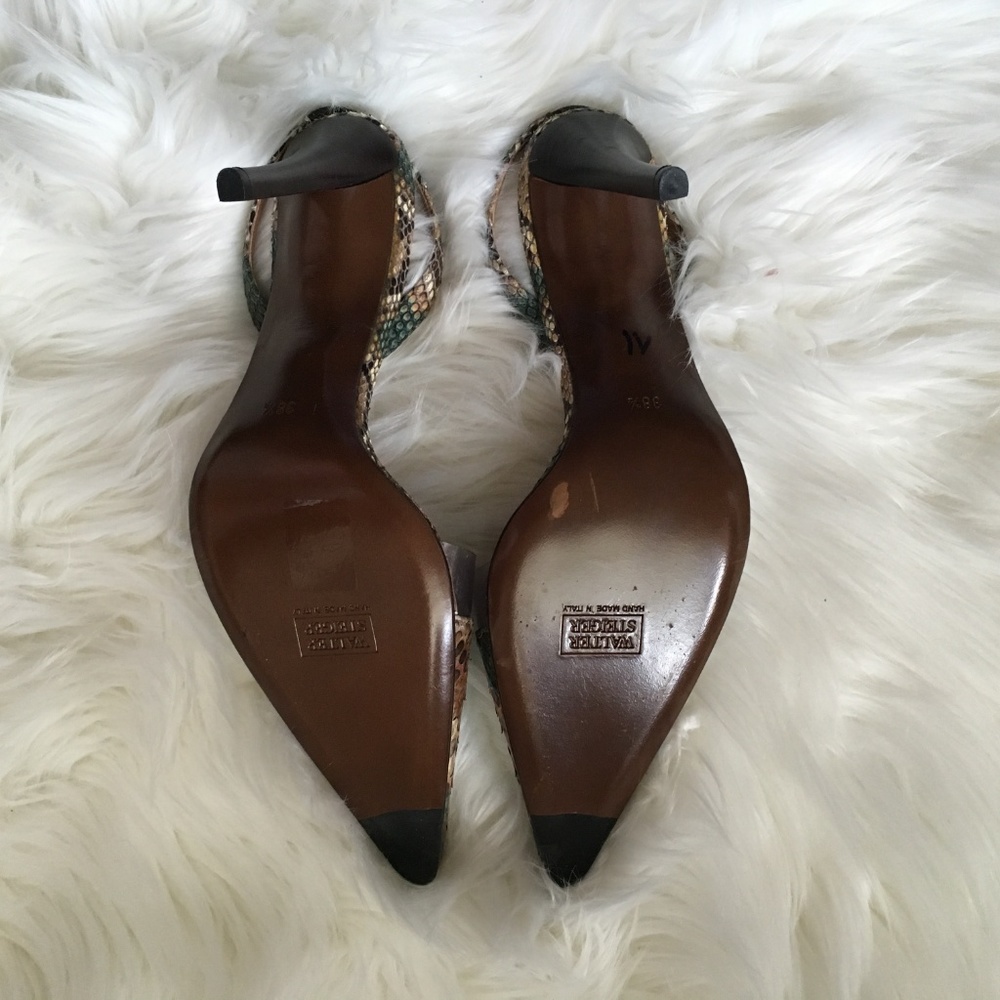 walter steiger croc slingback shoes - Picture 7 of 7